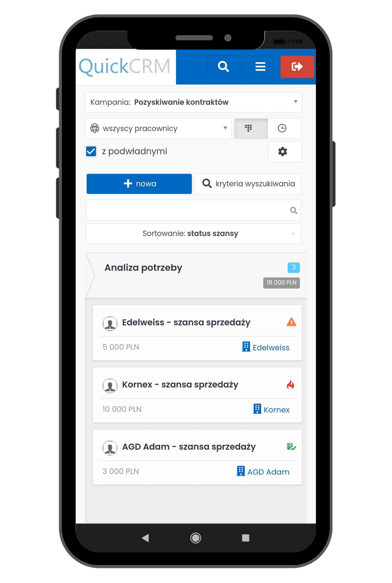 Program CRM, który Cię nie ogranicza - Quick CRM