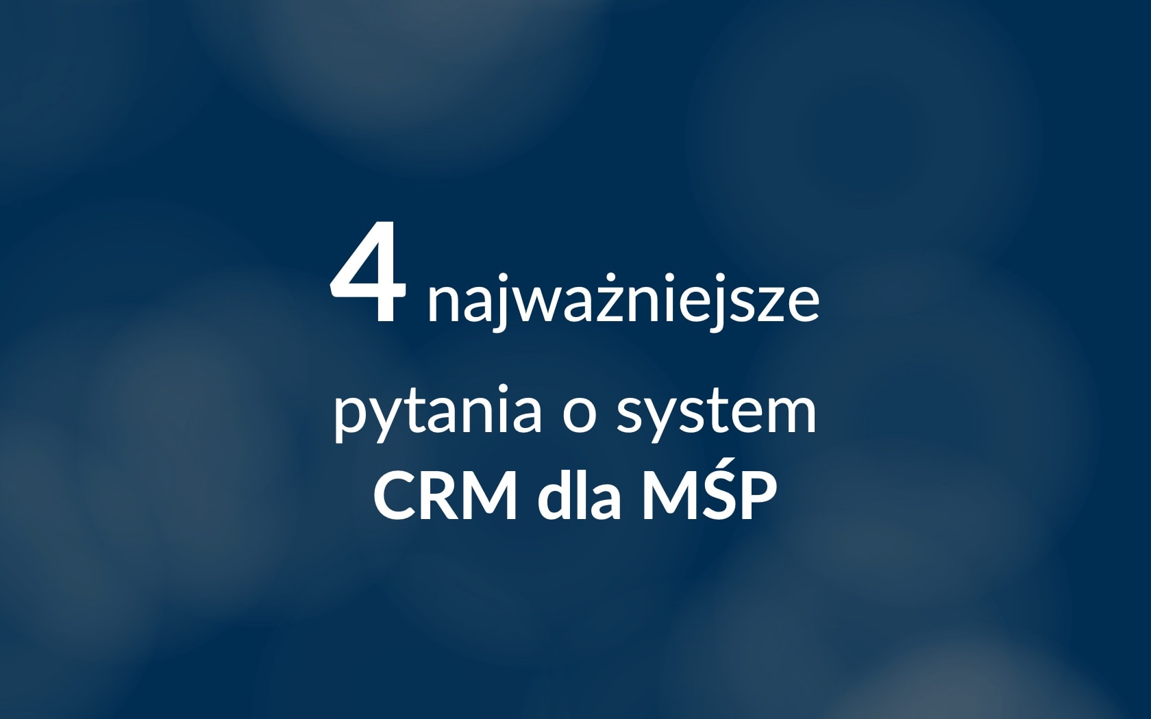 CRM dla firm